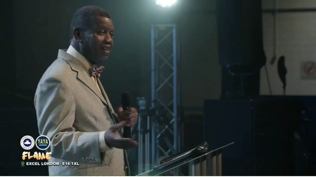 Pastor E.A Adeboye message to choirs and worshippers.