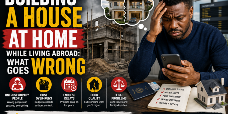 Building A House At Home While Living Abroad: What Goes Wrong