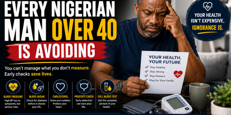 The Health Checks Every Nigerian Man Over 40 Is Avoiding