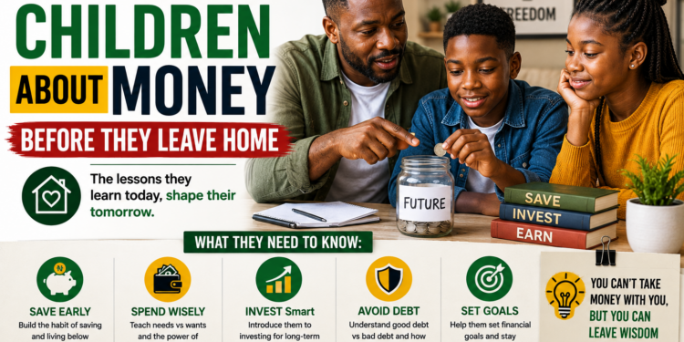 Teaching Your Children About Money Before They Leave Home