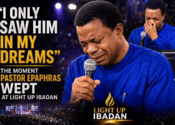 “I Only Saw Him In My Dreams”: The Moment Pastor Epaphras Wept At Light Up Ibadan
