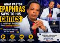 What Pastor Epaphras Says To His Critics — And What It Teaches About Handling Criticism