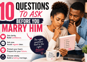 10 Questions To Ask Before You Marry Him